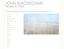 Tablet Screenshot of johnmackechnie.com